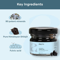 mars by GHC Mars Himalayan Organic Shilajit Resin | Natural Resin Sourced from The Himalayas | Supports Vitality, Energy & Overall Wellness (Pack of 2)