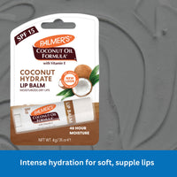 amzuqb packed 2 PACK Moisturizing Cocoa Butter & Coconut Lip Balm Duo with SPF 15 for Chapped, Dry Lips Palmer’s Palmers Cocoa Butter Lip Balm SPF 15, 4g - 2 x 0.3oz - Enriched Vitamin E: Soft, Smooth Lips Bundle