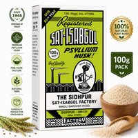 GEMERIC Sat-Isabgol (Psyllium Husk) 100g (Pack of 3)