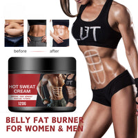 Premium Hot Cream Sweat Enhancer - Firming Body Lotion for Women and Men and Body Sculpting Cellulite Workout Cream - Ultra Moisturizing Invigorating Body Firming Cream with Natural Oils 120g