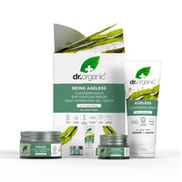 DR ORGANIC Dr Organic Ageless Skincare Set with Organic Seaweed Cleansing Balm, Face Cream & Eye Serum, Moisturising, Fine Lines, Wrinkles, Gift Set, Vegan, Cruelty-Free, Paraben & SLS-Free, Certified Organic