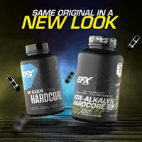 All American EFX Kre Alkalyn Hardcore | Build Muscle & Enhance Performance | Thermogenic pH Correct Creatine Monohydrate Pill Supplement (120 Pills)