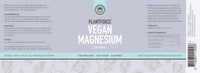 Plantforce Vegan Magnesium Natural 150G Powder - 60 Servings