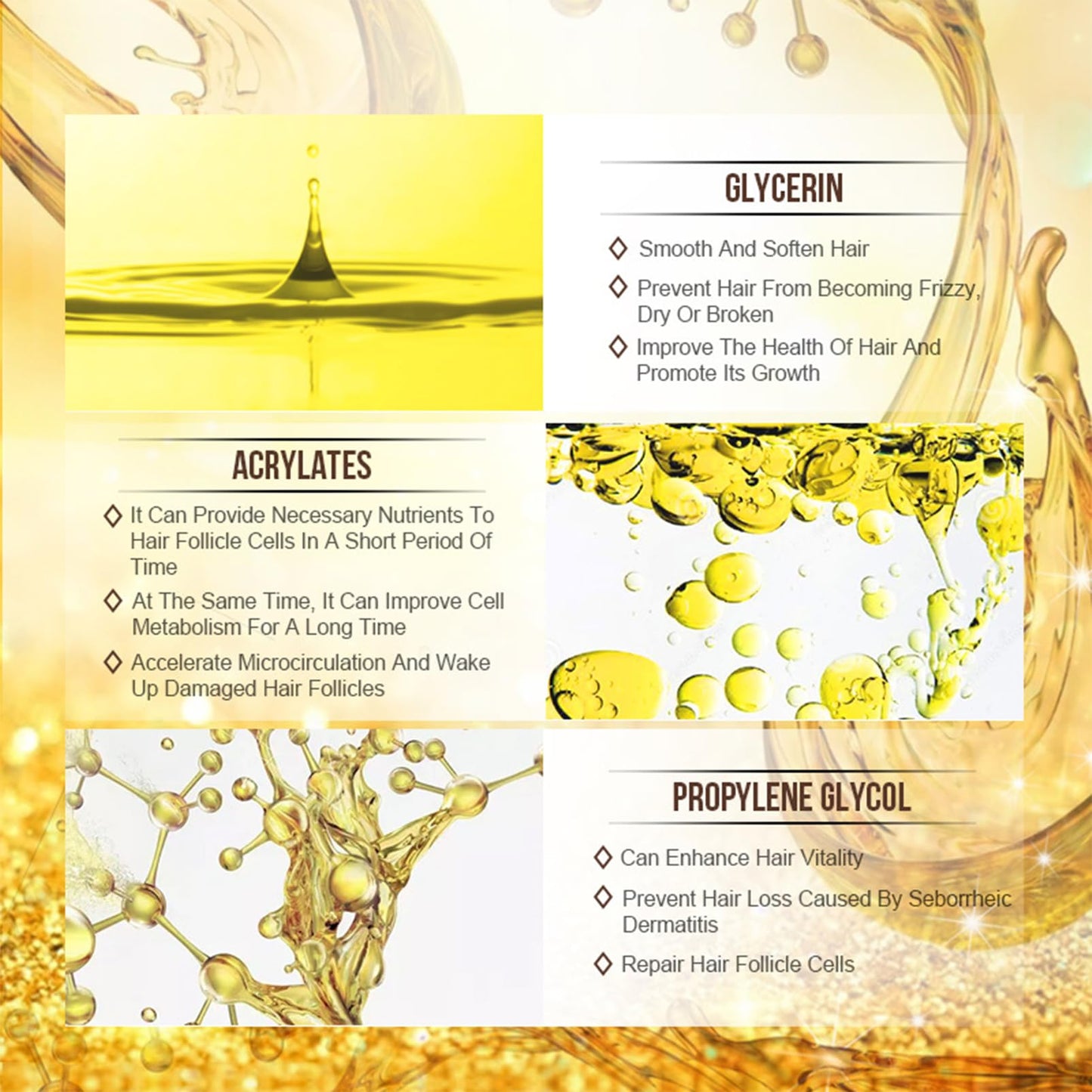 HERBENJOY Hair Growth Serum, Anti Hair Loss Essence, Hair Regrowth Serum for Alopecia Hair Loss Treatment, Bald, Thin Hair,Self-Scalp Massager Repairs Follicles Stronger Hair For Men & Women Scalp Health