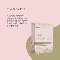 BeautyPro BEAUTYPRO THE GLOW EDIT Spa at Home with 2 Face Masks & 1 Under Eye Mask | Packed Full of Natural Ingredients | Pamper Hampers for Women | Skin Care Sets & Kits |