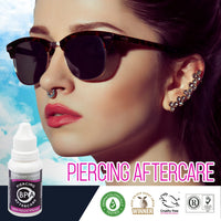 BPA Piercing Aftercare 1 x 10ml Bottle from The Aftercare Company - Dermatology Tested - Vegan Friendly - Cruelty Free - Unique Formula