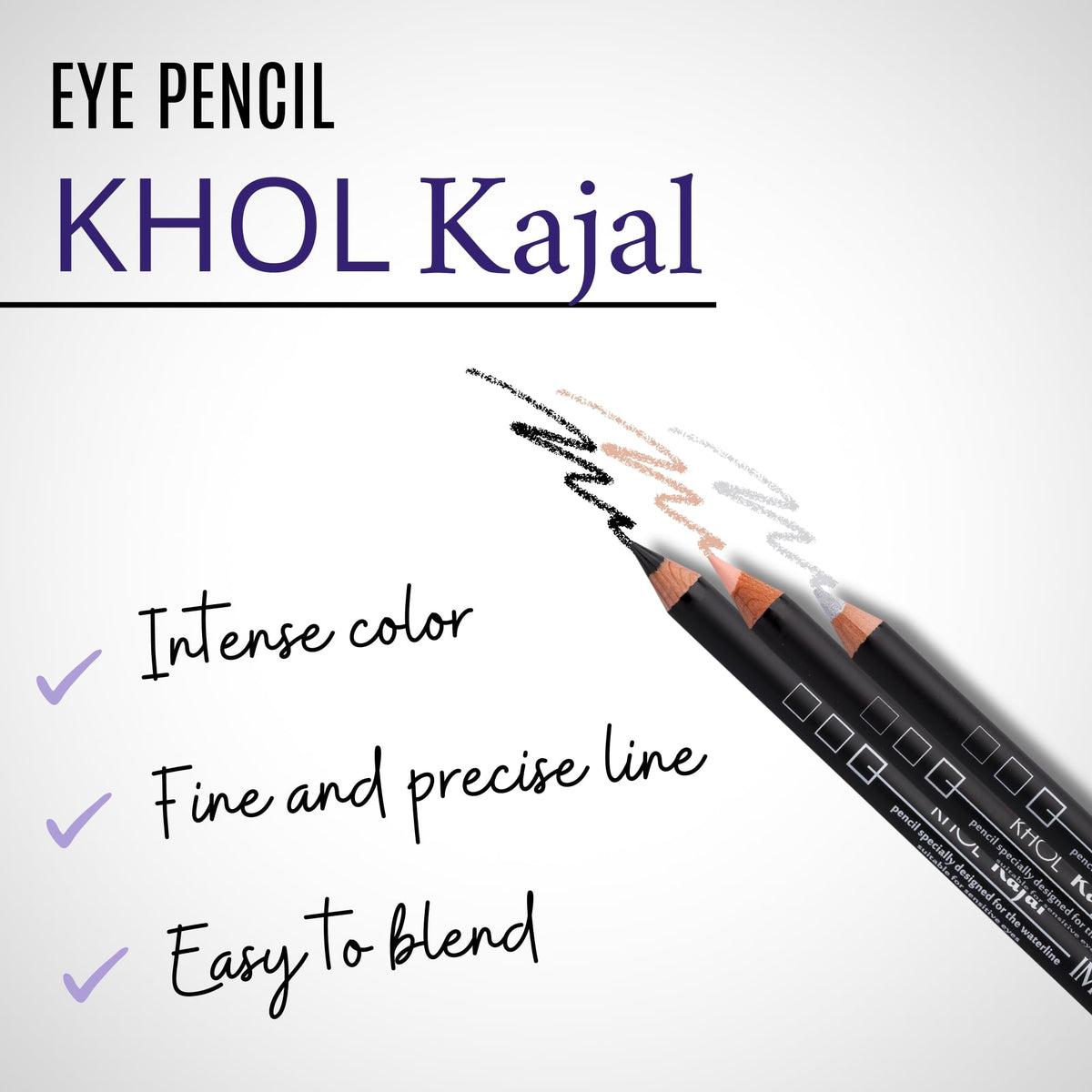 IMPALA | Waterproof Khol Eyeliner Pencil Indigo Color 85 | Eye Liner | Perfect Line, Intense Look | Water-Resistant and Long-Lasting Eyeliner | Soft and Creamy Formula | Eye Makeup
