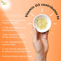 VED Vitamin D3 1000 IU SOFTGEL | 30 Days Supply