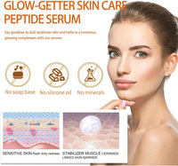 Peptide Serum, 20% Collagen Hexapeptide facial Serum, Face Serum For Women, Anti Wrinkle Serum, Dark Spot Correcting Glow Serum, Brighting Hyaluronic Acid Serum, Anti Aging Peptide Hydrating Serum