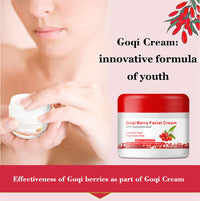 NatrLuxe 100g Berry Face Cream,Go-Ji Berry Facial Cream, Face Moisturizer For Women, Reduce The Appearance Of Fine Lines And Wrinkles, Improving Elasticity And Firmness
