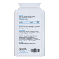 swiss bioenergetics Vitamin C 1000mg 120 Tablets – High Strength Immune Support contributes to The Reduction of Tiredness and Fatigue and to Normal Energy yielding Metabolism. – Exclusively Manufactured in The UK