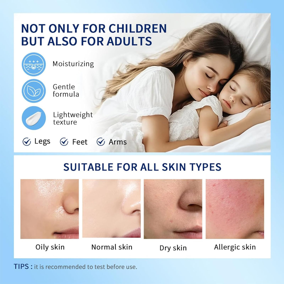 MrCuvaryas Magnesium Lotion for Kids, Magnesium Cream for Sleep,Calm Magnesium Cream, Baby Magnesium Lotion With Lavender Essential Oils,Body Skin Care for Relaxation, Muscle Comfort