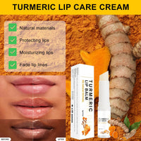 KARELLS Turmeric Lip Balm Stick,Lip Care Cream,Daily Lip Care Balm,Lip Lightening For Dark Lips,Turmeric Long Lasting Moisturizing Lips Balms,Reduces Chapped Dry Lips,Repairs Cracks