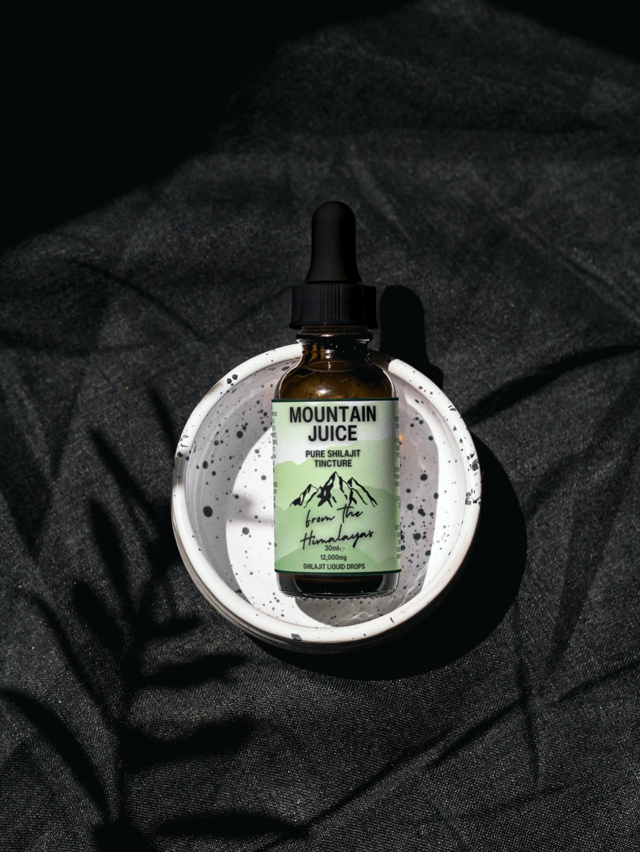 Mountain Juice Pure Himalayan Shilajit Liquid Drops [30ml] Travel Sized, Powerful Resin. Potent & Natural Ayurvedic Fulvic Mineral. High Strength, Long Lasting Stamina.