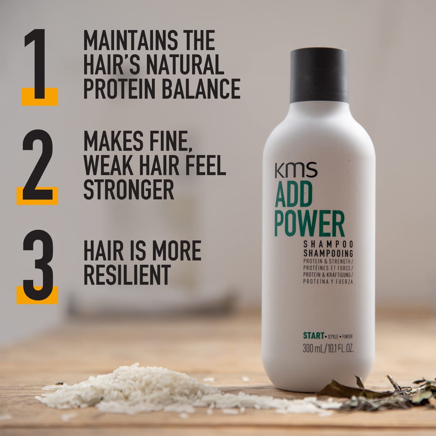 KMS ADDPOWER Shampoo for Fine Hair