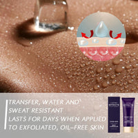 HERBENJOY SHEBEEDO Body Concealer Foundation with Brush,Full Coverage Tattoo Cover Up Makeup Colour Corrector,Leg Makeup To Cover Veins Complexion Perfector Even Tone,Concealer For Tattoo & Scars Dark Spots