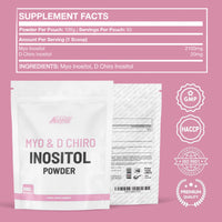 Freak Athletics Myo & D Chiro Inositol Powder 106g - Supports Women with PCOS - Promotes Hormonal Balance & Normal Ovarian Function - 2100mg Myo Inositol Powder Per Serving - 50 Servings
