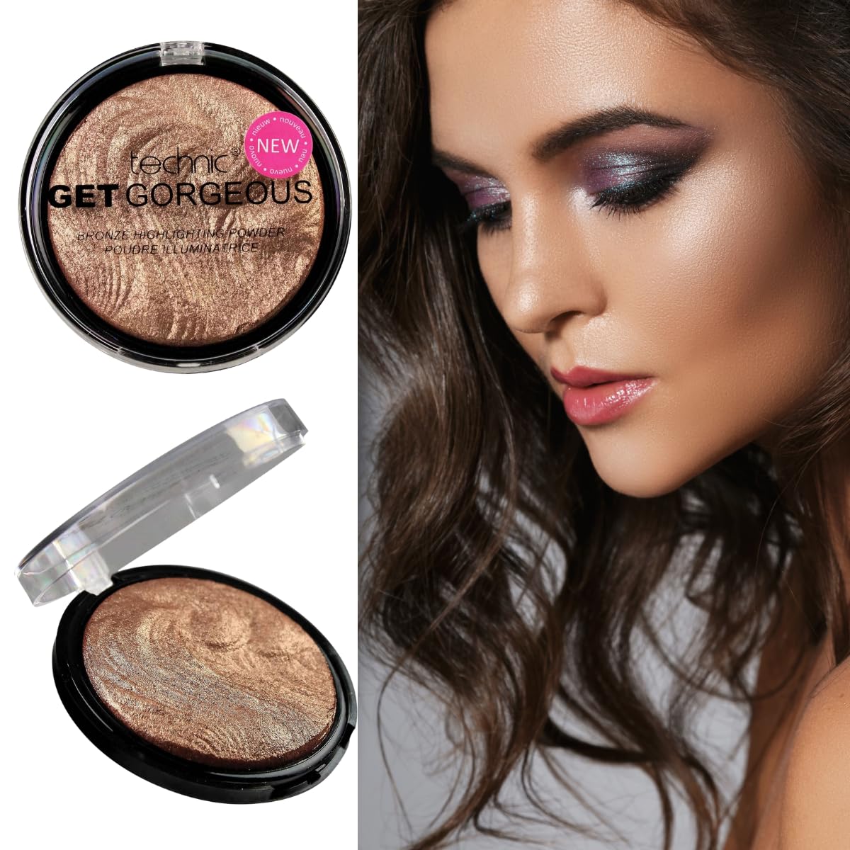 Technic 12 g Get Gorgeous Bronzing Highlighting Powder