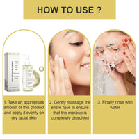 Benaewa Cleansing Oil, Pore Control Oil Cleanser, Moisturizing Refreshing for Daily Makeup Blackheads Removal