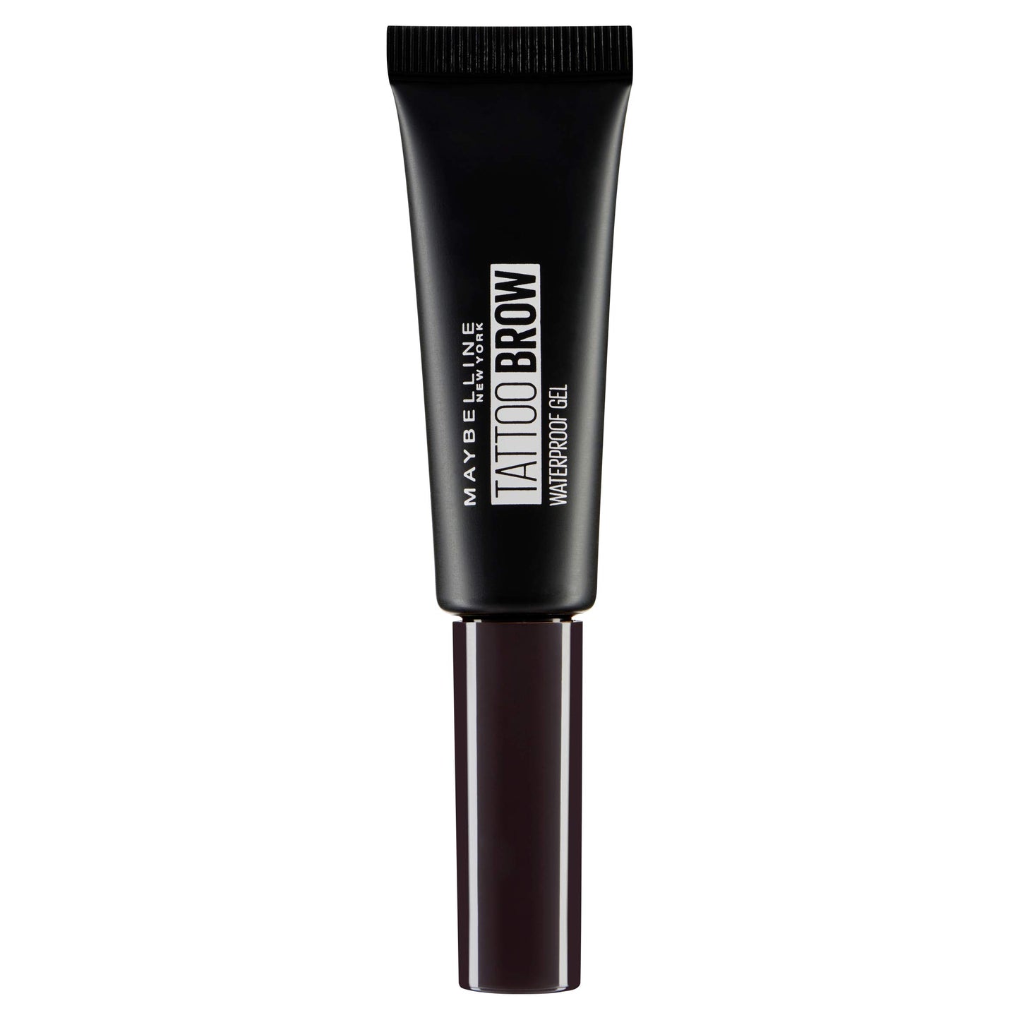 Maybelline New York Eyebrow Gel, Tattoo Brow Waterproof Eyebrow Gel, No. 08 Black, 5 ml