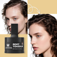 gowwim Gowwim Root Touch up Powder, Instantly Gray Hair Cover up Hairline Powder for Women & Men Waterproof and Sweatproof Root Cover Up Long-Lasting for Thinning & Loss Hair