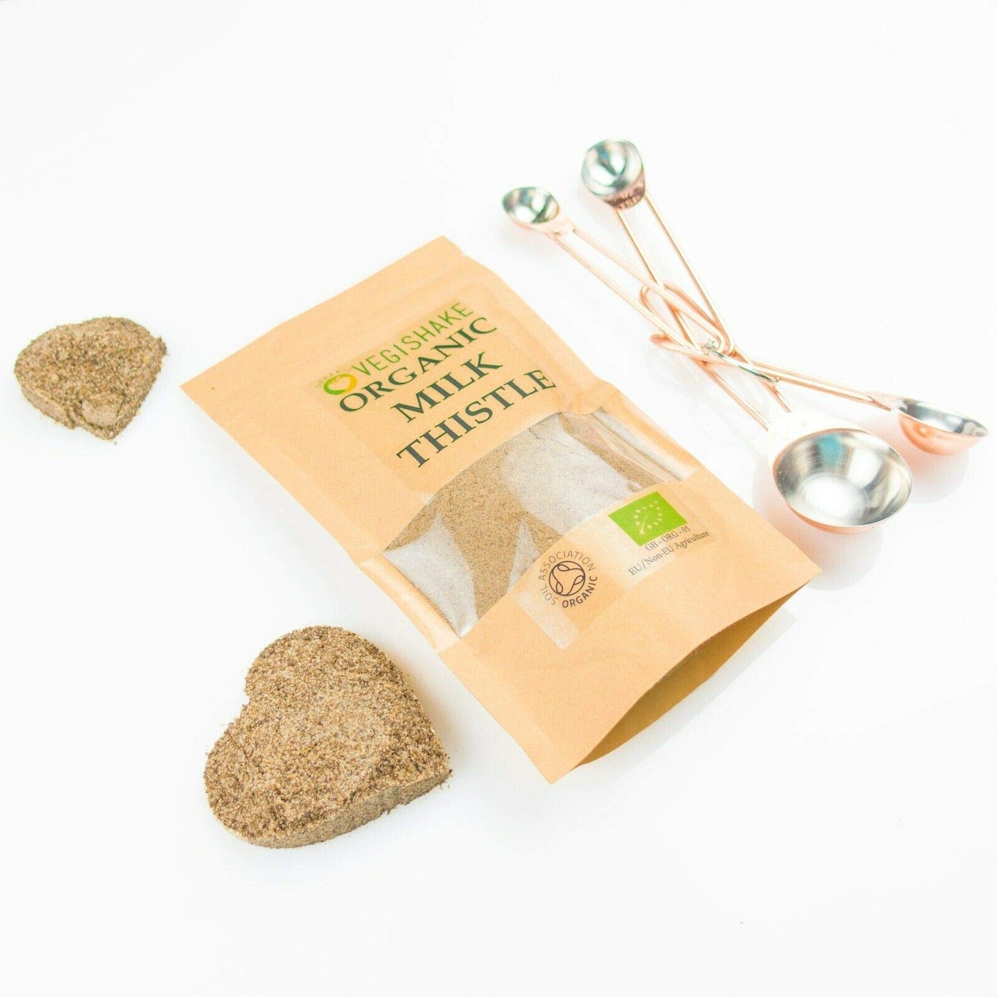 vegishake Organic Liver Detox Silymarin Powder Liver Health Body Detox Antioxidant Protein (250g)