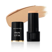 Max Factor MAX FACTOR - Pan Stik Foundation - Rich Creamy Foundation, Smoothing Effect, Full Coverage, Dewy Skin Look - Normal To Dry Skin - 14 Cool Copper - 9g