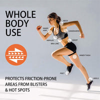 BigyQiu Waterproof Glide Anti Chafing Stick,Anti Chafe Stick,Anti Chafing Cream,Anti Chafe Balm,Anti Chafe Gel,Running Chafe Stick for Heel,Thigh Rescue Anti Friction Stick,Skin Protection