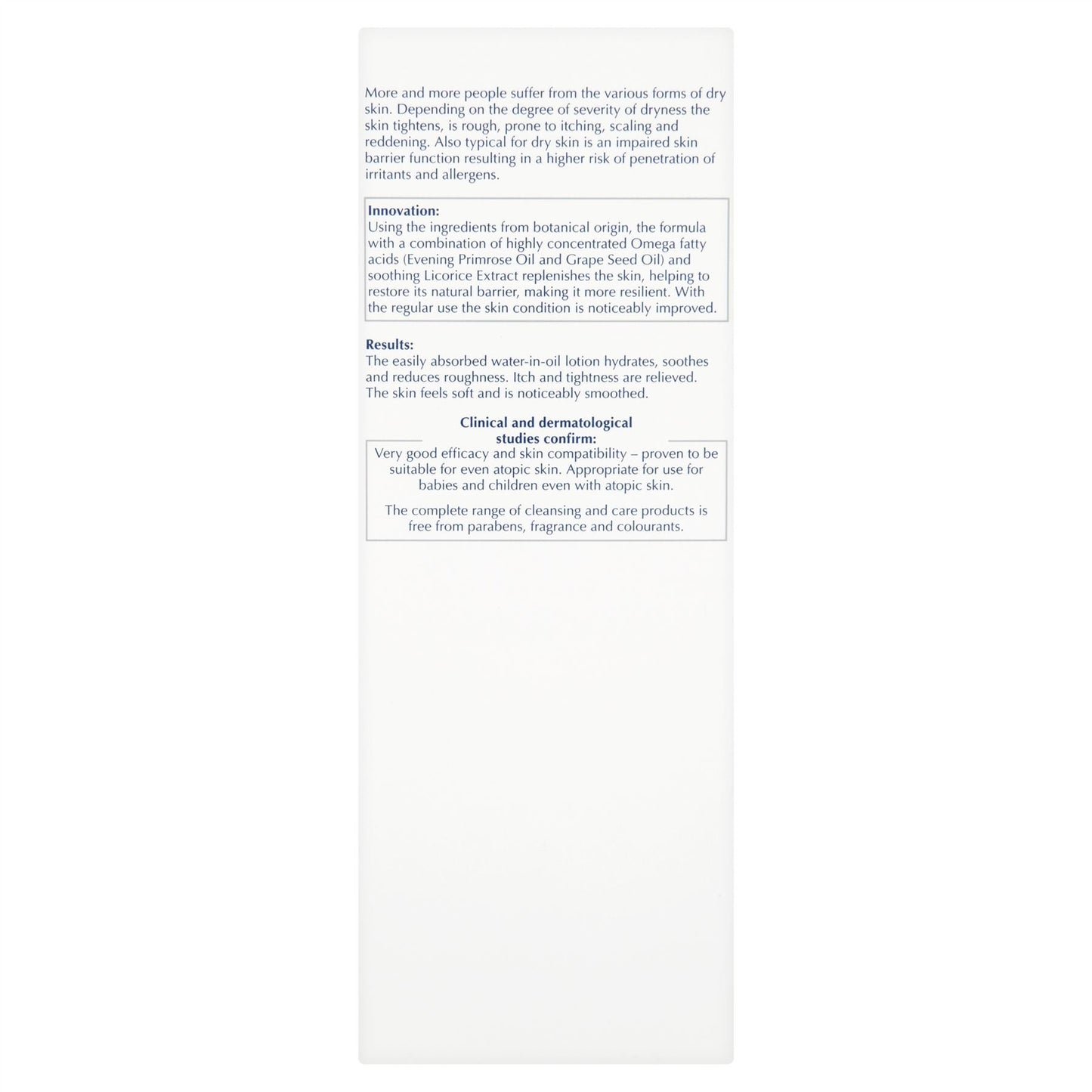 Beiersdorf Eucerin Auto Control Body Lotion
