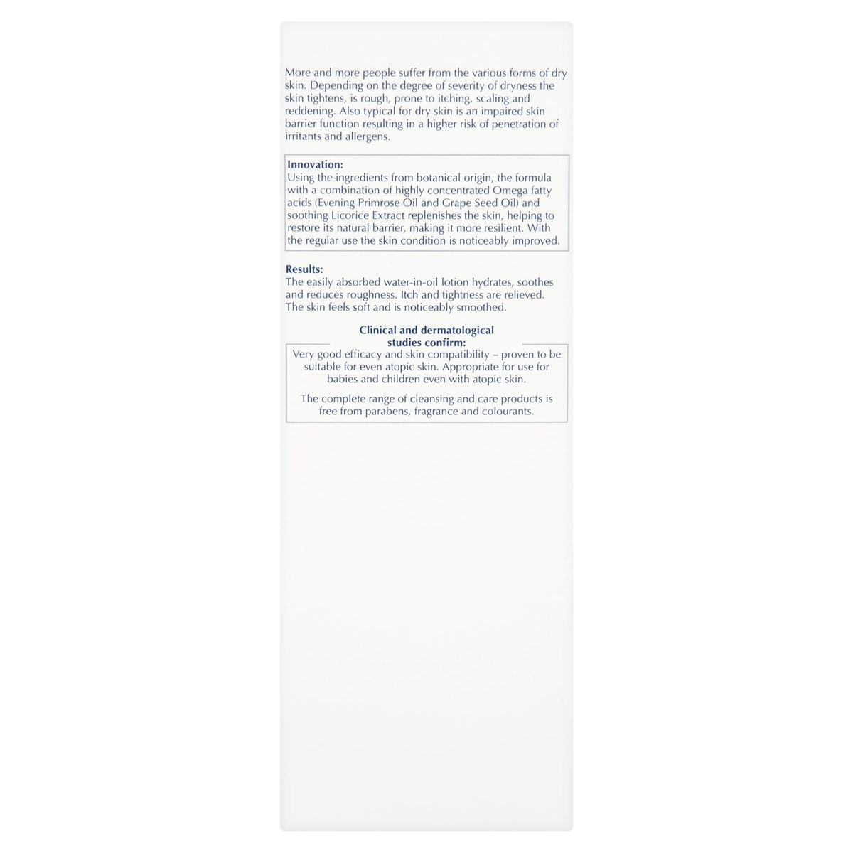 Beiersdorf Eucerin Auto Control Body Lotion