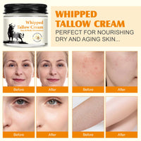 Generic Beef Tallow for Skin,Meifenla Tallow and Honey Cream Natural Tallow Face Moisturizer, Organic Hydrating Beef Tallow Balm Deeply Moisturizing for Face & Body Skin Care Cream for Dry Skin
