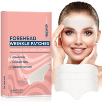 SupreH Forehead Wrinkle Patches Smoothing Overnight: Anti Wrinkle Patches for Face and Forehead Fine Lines & Frown Lines - with Peptide Collagen Hyaluronic Acid 10