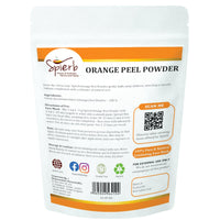 Spierb Orange Peel Powder (250 g) | Dried Orange Peel Face Mask, Face Pack/Ubtan | Exfoliating Scrub for Face & Skin – Single-Ingredient Cosmetic