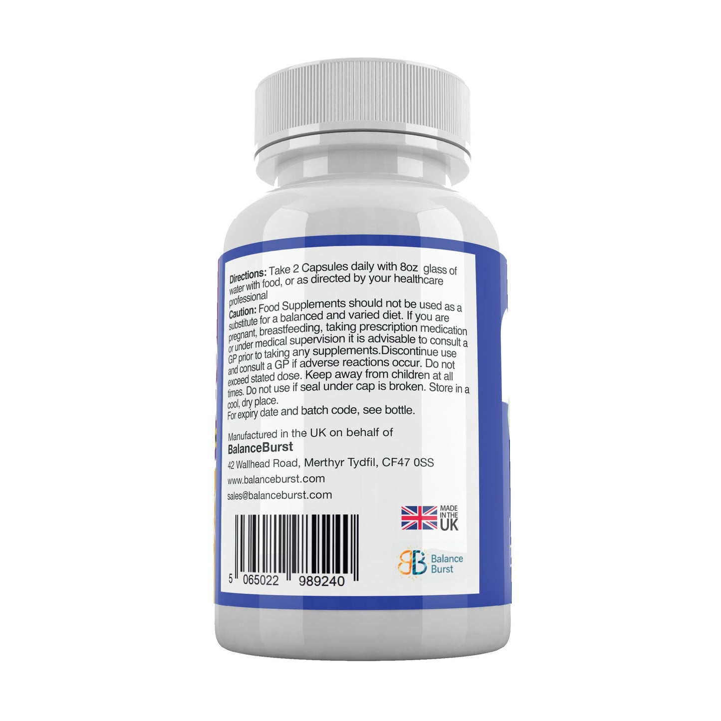 BalanceBurst SlimSure 60 Capsules 1 Month Supply Food Supplement