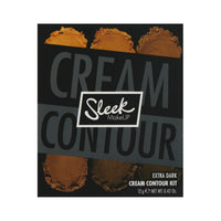 SLEEK Sleek MakeUP Cream Contour Kit, 6 Easily Blendable Colours for Smooth and Long Lasting Contour, Extra Dark