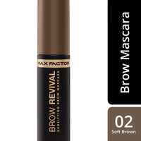 Max Factor Brow Revival Densifying Eyebrow Gel with Oils and Fibers Shade Soft Brown 002