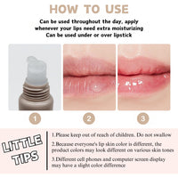 Summer Special Lip Balm Butter, Lip Balm for Moisturizing & Nourishing, Long Lasting Hydrating Lip Gloss, Non Greasy Lip Oil, Smoothes Dry Lips, Easy to carry, Color Vanilla, 15g