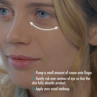 L'Action Paris All In One Eye Bag Minimiser, Natural Plant Based Cream Minimises Tired Eyes and Eye Bags, Vitamin E Softens and Hydrates Skin, Youthful Complexion, 20ml