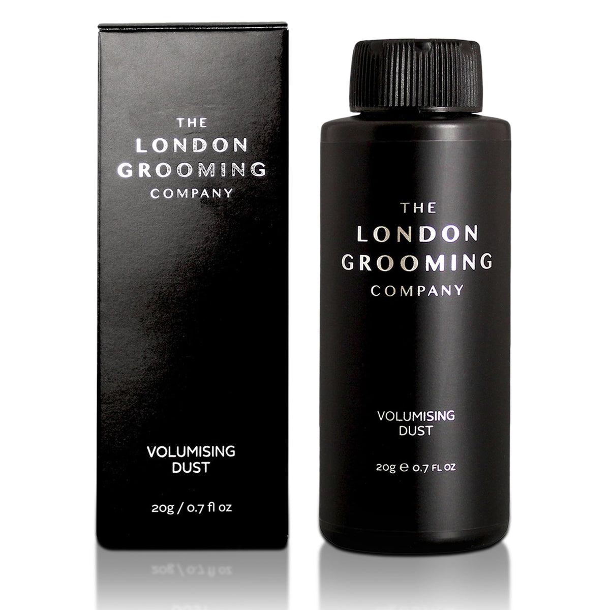 The London Grooming Company Hair Powder Men | Volumising Matte Hair Texture Powder | Medium All-Day Hold | Hair Dust - Hair Styling Powder - Mens Hair Styling | 20g (0.7 Oz)