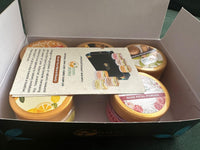 Herbs Botanica Skin Care Powder Sampler Gift Pack – 6 Varieties (1 oz Each) Sandalwood, Orange Peel, Lemon Peel, Rose Petal, Wild Turmeric & Multani Mitti Clay Facial Cleansing & Exfoliating Powders