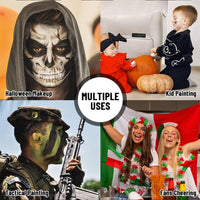 ZDHSOY Green Matte Lipstick for Halloween Gothic Cosplay Makeup, Non-Stick Cup Velvet Waterproof and Long Lasting Lip Gloss Matte Lipstick (Green 02)