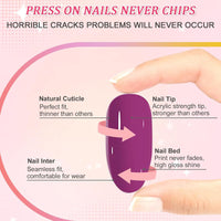 Ceboic 24 Pcs Square Short False Nails, French Tips Press on Nails Acrylic Full Cover Fake Nails, Glossy Removable Stick on Nail with Glue Sticker for Women and Girls (Nude Green Border)