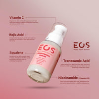 Elegant Organic Solutions Dark Spot Remover Serum - Brighten & Glow with Vitamin C, Kojic Acid, Tranexamic Acid & Niacinamide - Hydrates, Evens Tone, Squalane, Organic, 50ml