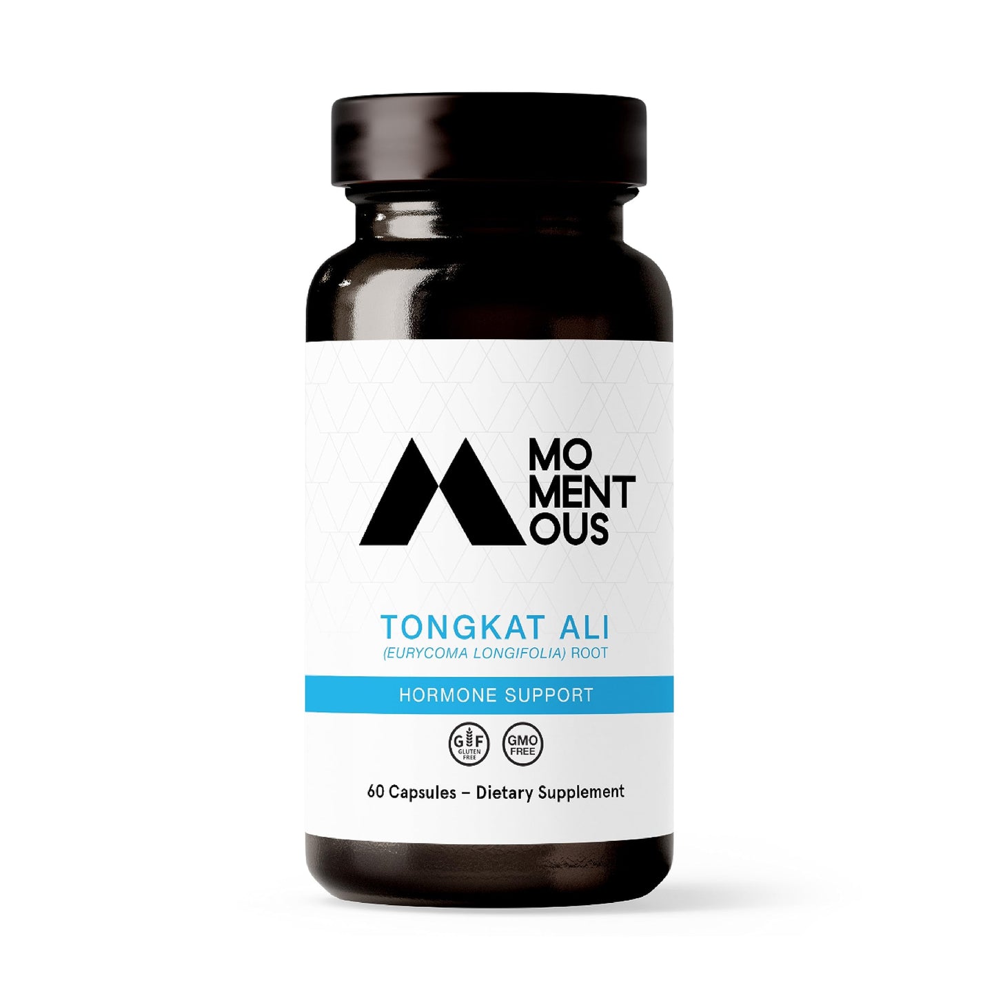 Momentous Tongkat Ali - Natural Performance Supplement for Health and Wellness - Hormone, Energy, & Mood Support - Rainforest Derived Tongkat Ali Root Extract Powder (30 Servings)