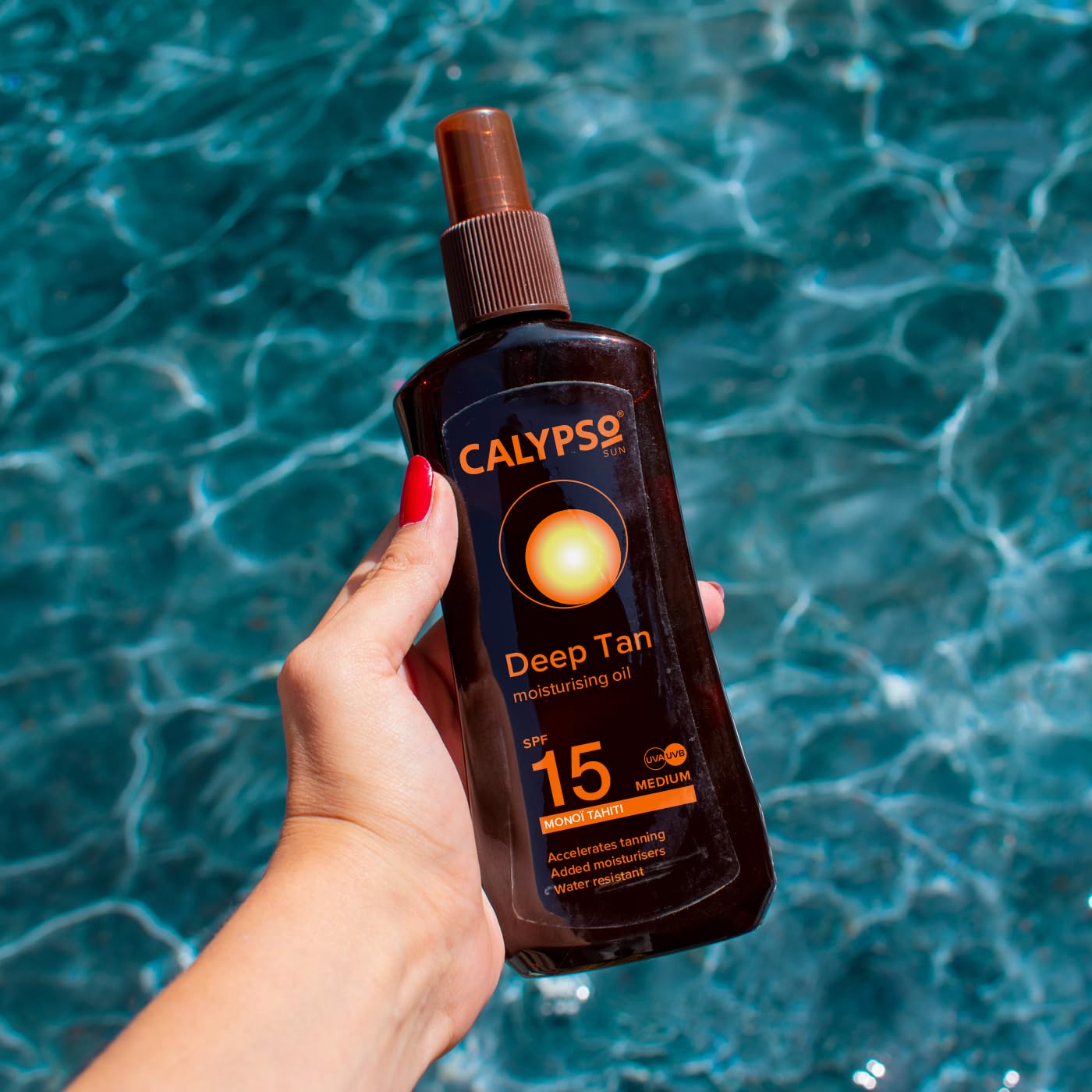 Calypso Monoi Tahiti Bronzing Tanning Oil SPF15
