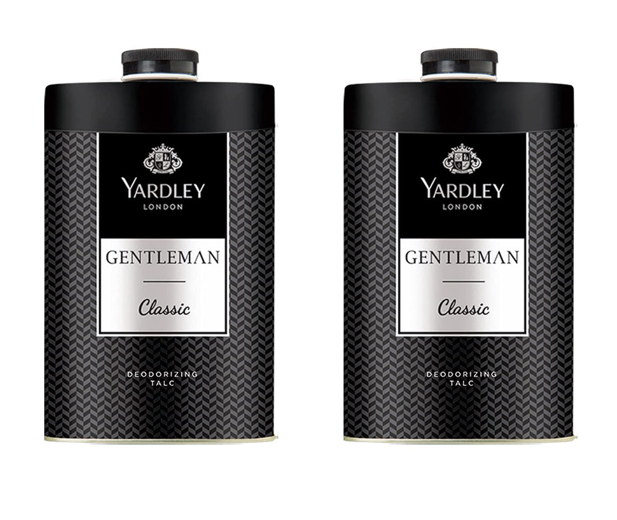 DMG Select 2 x 100g Yardley London Gentleman Classic Talcum Powder