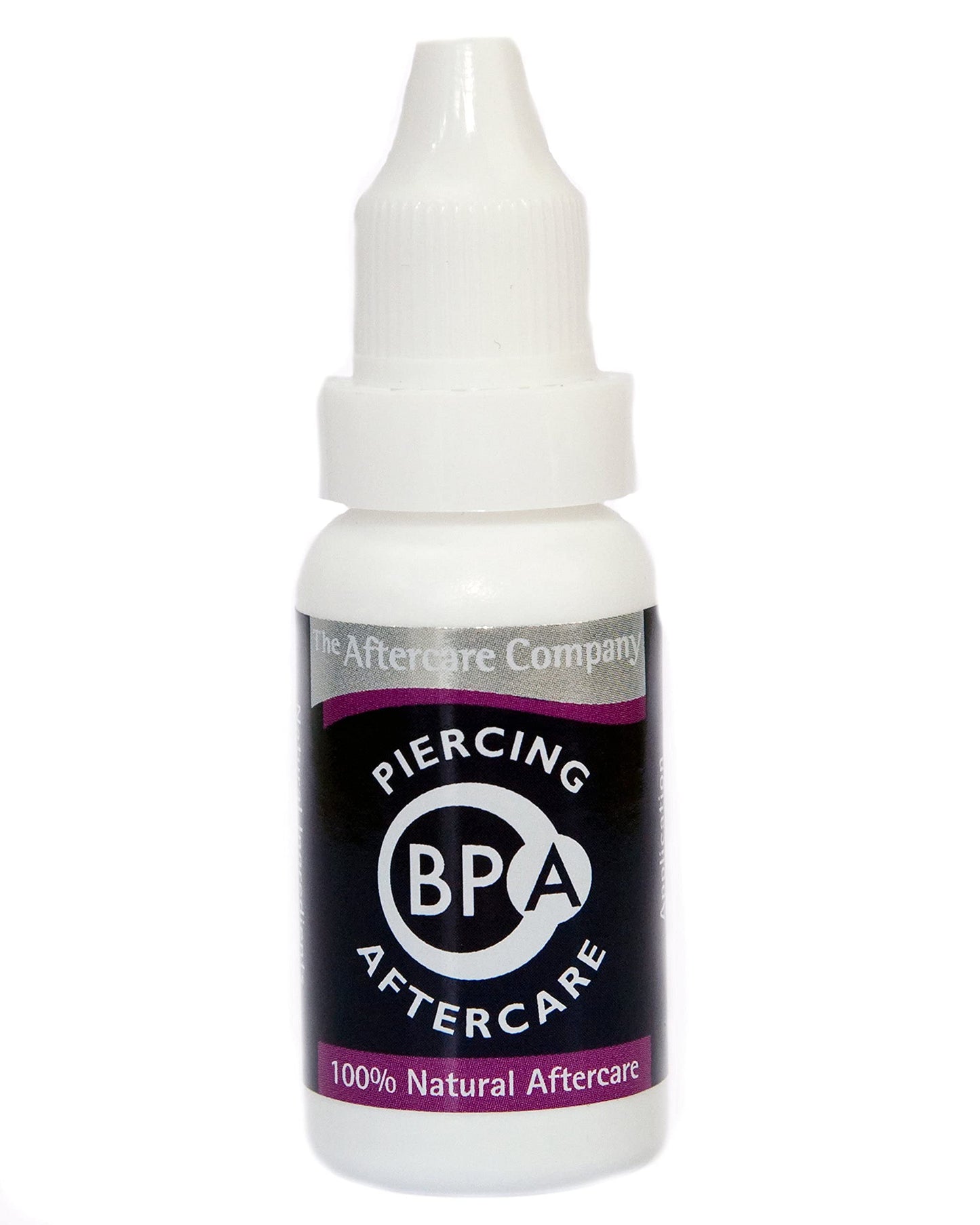BPA Piercing Aftercare 1 x 10ml Bottle from The Aftercare Company - Dermatology Tested - Vegan Friendly - Cruelty Free - Unique Formula