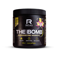 Reflex Nutrition The Muscle Bomb Caffeine Pre Workout Powder - 350mg Caffeine, 9g Citrulline Malate, 2.5g Beta Alanine - Energy, Pump & Focus for Explosive Workouts (Twizzle Lolly, 400g, 20 Servings)