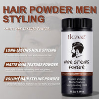 Samkeen Hair Texture Powder, 2 PCS Hair Styling Powder, Matte Hair Powder Men, Natural High Hold Hair Volume Powder，Long-Lasting Hold, Non-Greasy