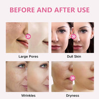 Wormeer 4PCS Collagen Face Mask - Face Masks Skincare for Deep Hydration & Firming - Glass Skin - Collagen Overnight Peel-Off Mask to Improve Fine Lines